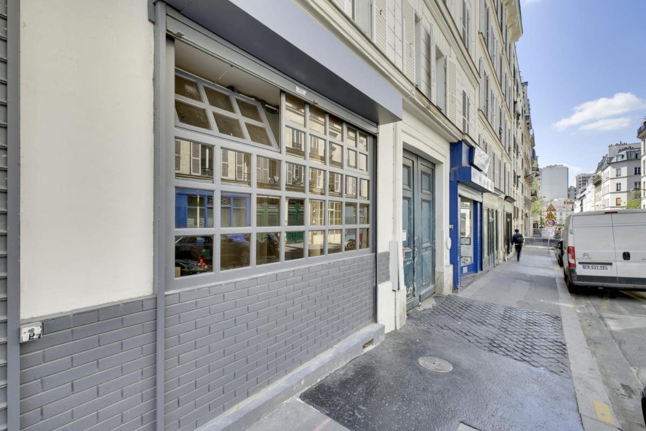 Bright Charming Modern Studio By Dreamy Canal St Martin 10Eme Metro Goncourt Apartamento París Exterior foto