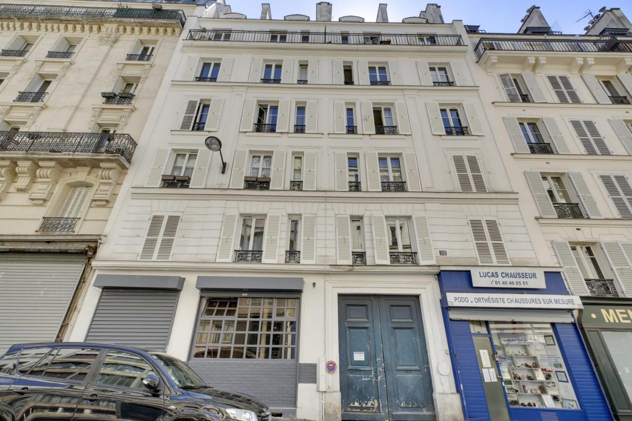 Bright Charming Modern Studio By Dreamy Canal St Martin 10Eme Metro Goncourt Apartamento París Exterior foto
