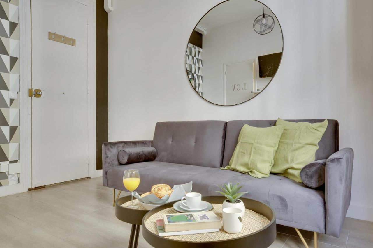 Bright Charming Modern Studio By Dreamy Canal St Martin 10Eme Metro Goncourt Apartamento París Exterior foto